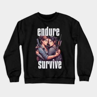 Ellie and Dina face challenges, Crewneck Sweatshirt